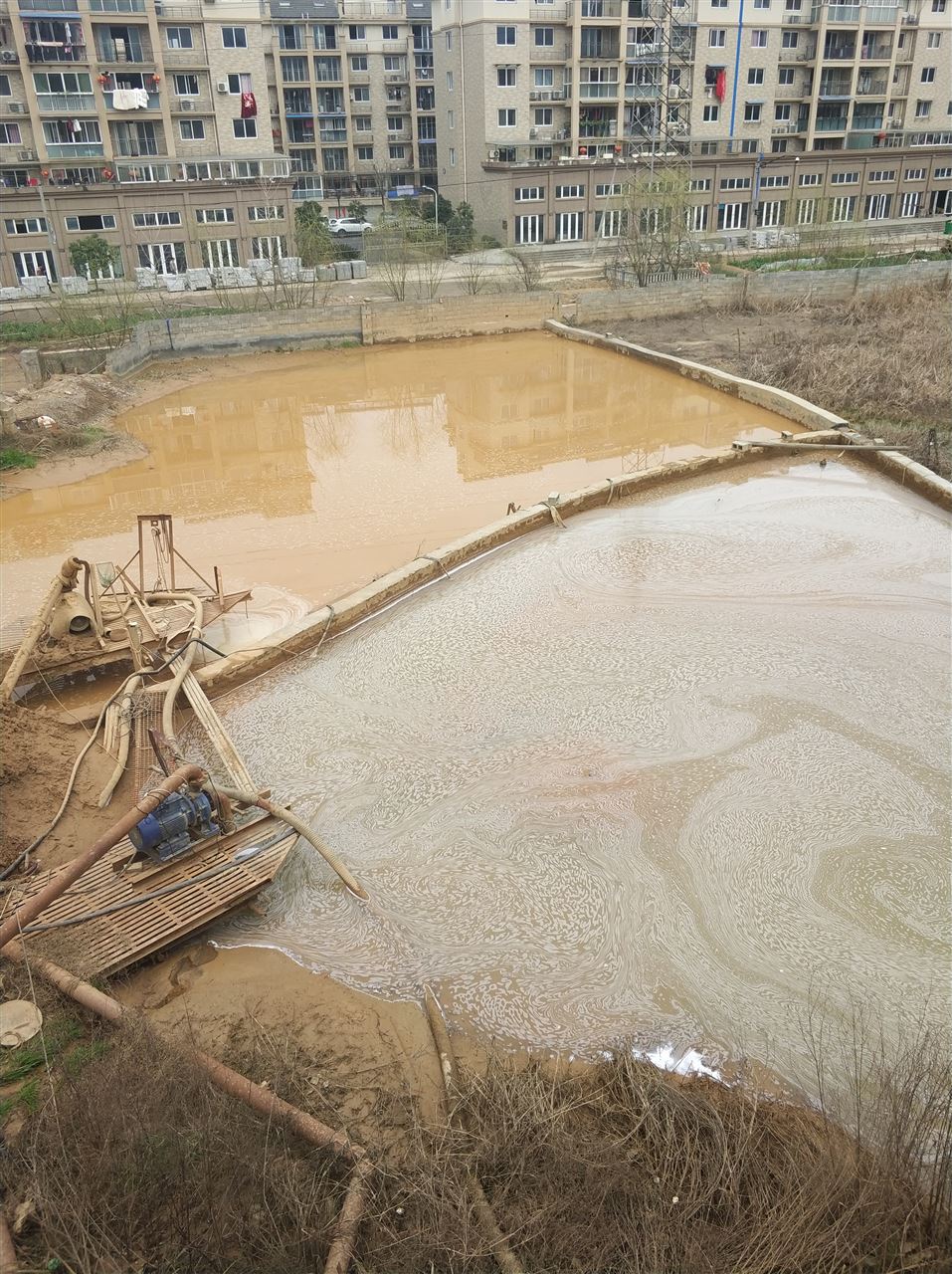 元谋沉淀池淤泥清理-厂区废水池淤泥清淤